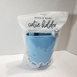 Ryan & Rose Cutie Holder Bogg Bag Silicone Universal Cup Holder Blue  New